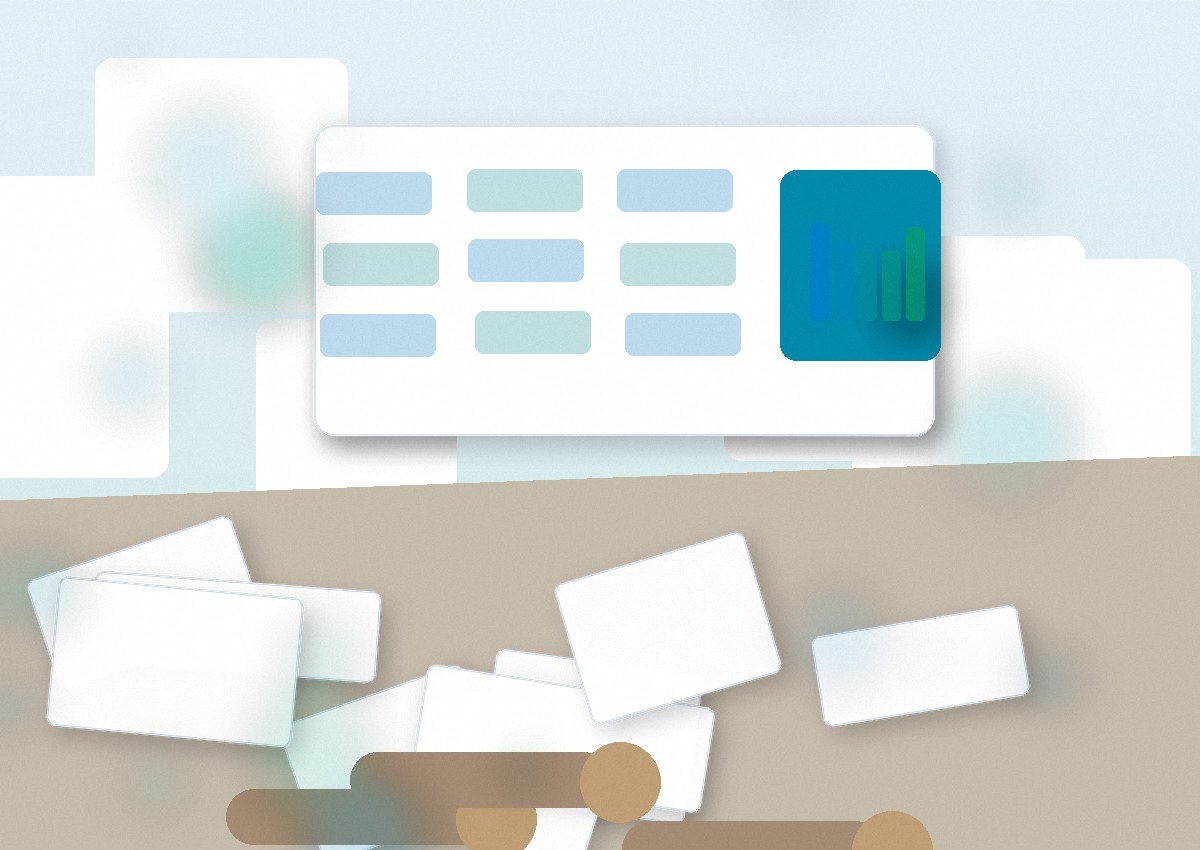 Espace de travail professionnel avec documents et ordinateurs